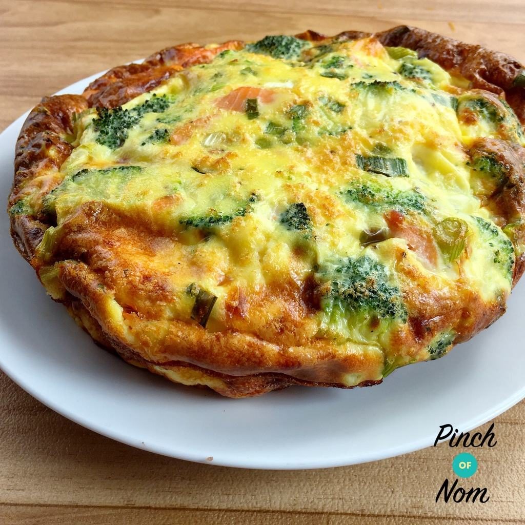 Syn Free Smoked Salmon and Broccoli Quiche | Slimming ...
